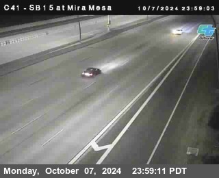 NB 15 at Mira Mesa Blvd