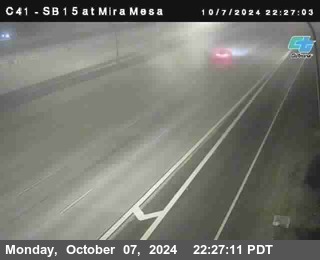 NB 15 at Mira Mesa Blvd