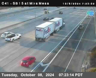 NB 15 at Mira Mesa Blvd