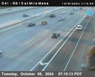 NB 15 at Mira Mesa Blvd