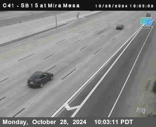 NB 15 at Mira Mesa Blvd