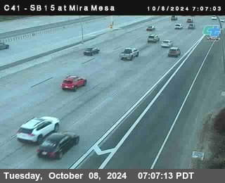 NB 15 at Mira Mesa Blvd