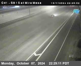 NB 15 at Mira Mesa Blvd