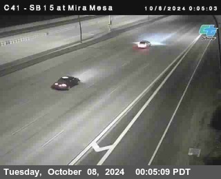 NB 15 at Mira Mesa Blvd