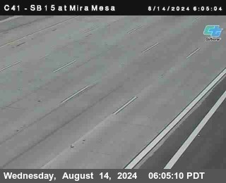 NB 15 at Mira Mesa Blvd