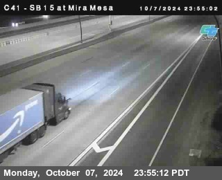 NB 15 at Mira Mesa Blvd