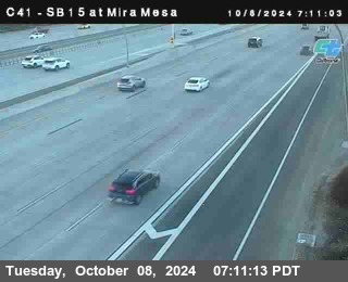 NB 15 at Mira Mesa Blvd