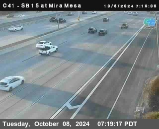 NB 15 at Mira Mesa Blvd