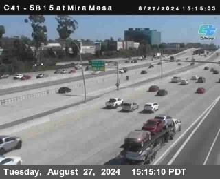 NB 15 at Mira Mesa Blvd