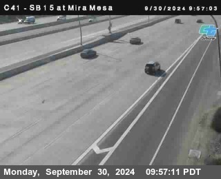 NB 15 at Mira Mesa Blvd