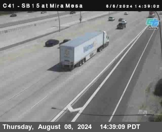 NB 15 at Mira Mesa Blvd