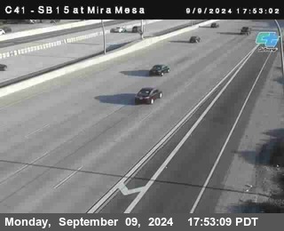 NB 15 at Mira Mesa Blvd