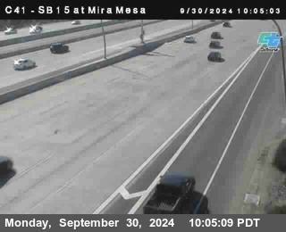 NB 15 at Mira Mesa Blvd