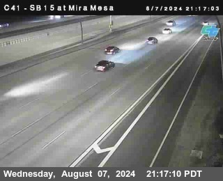 NB 15 at Mira Mesa Blvd