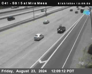 NB 15 at Mira Mesa Blvd