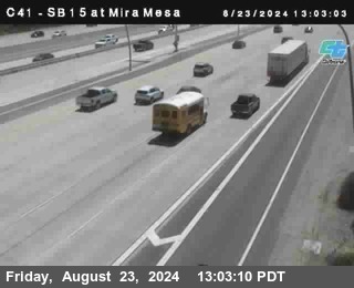 NB 15 at Mira Mesa Blvd