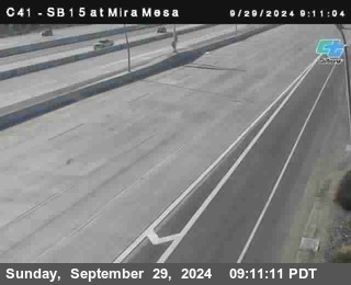 NB 15 at Mira Mesa Blvd