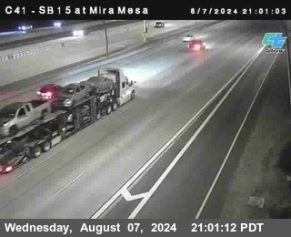 NB 15 at Mira Mesa Blvd