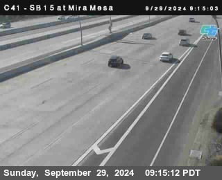 NB 15 at Mira Mesa Blvd