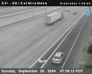 NB 15 at Mira Mesa Blvd