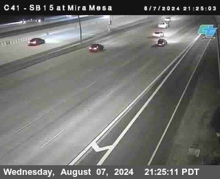 NB 15 at Mira Mesa Blvd