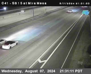 NB 15 at Mira Mesa Blvd