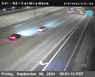 NB 15 at Mira Mesa Blvd