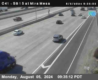 NB 15 at Mira Mesa Blvd