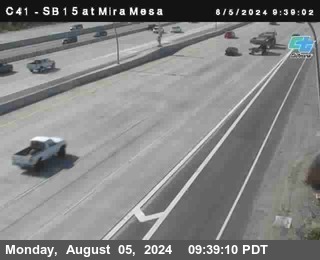 NB 15 at Mira Mesa Blvd