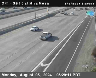 NB 15 at Mira Mesa Blvd