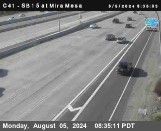 NB 15 at Mira Mesa Blvd