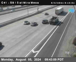 NB 15 at Mira Mesa Blvd