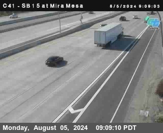 NB 15 at Mira Mesa Blvd