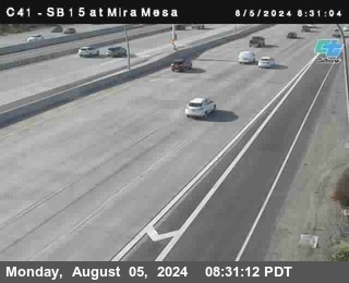 NB 15 at Mira Mesa Blvd