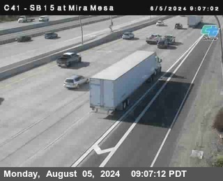 NB 15 at Mira Mesa Blvd