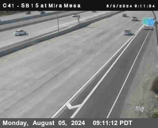 NB 15 at Mira Mesa Blvd