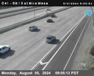 NB 15 at Mira Mesa Blvd