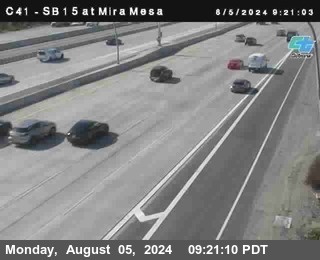 NB 15 at Mira Mesa Blvd