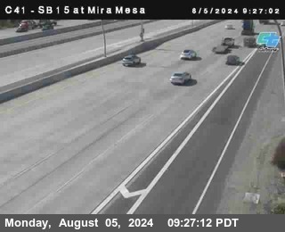 NB 15 at Mira Mesa Blvd