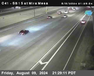 NB 15 at Mira Mesa Blvd