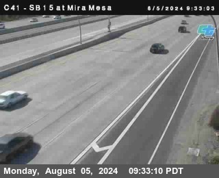 NB 15 at Mira Mesa Blvd