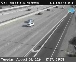 NB 15 at Mira Mesa Blvd