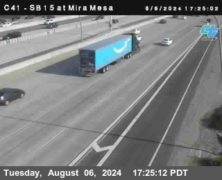 NB 15 at Mira Mesa Blvd