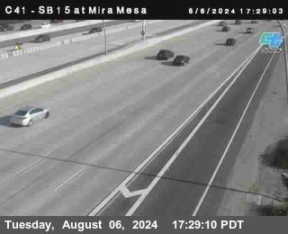 NB 15 at Mira Mesa Blvd