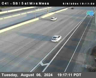 NB 15 at Mira Mesa Blvd