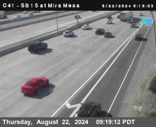 NB 15 at Mira Mesa Blvd