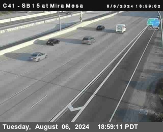 NB 15 at Mira Mesa Blvd