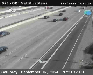 NB 15 at Mira Mesa Blvd