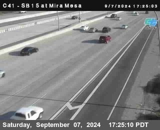 NB 15 at Mira Mesa Blvd