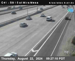 NB 15 at Mira Mesa Blvd